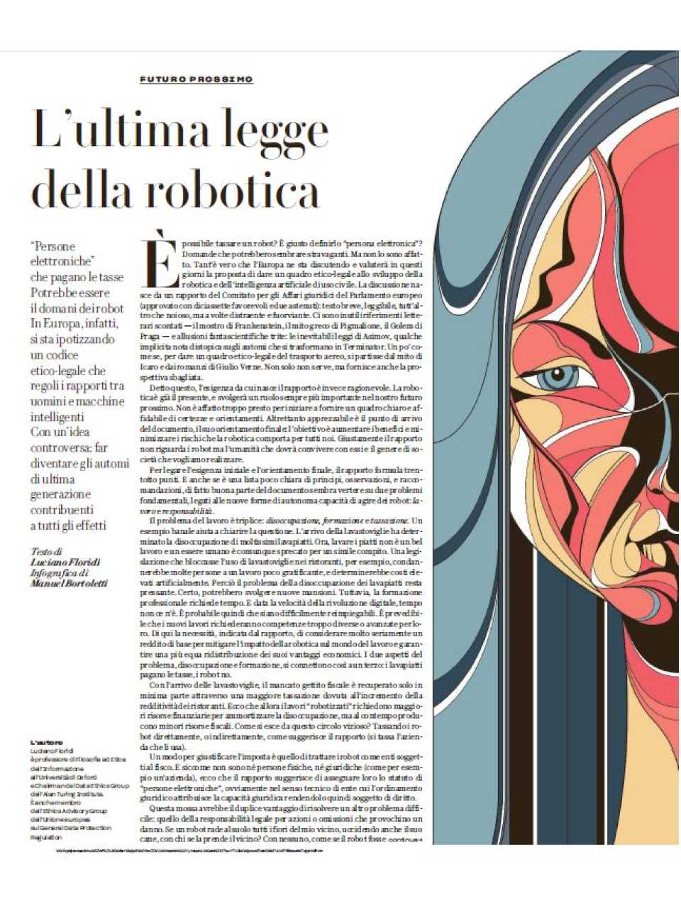 L’ultima legge della robotica