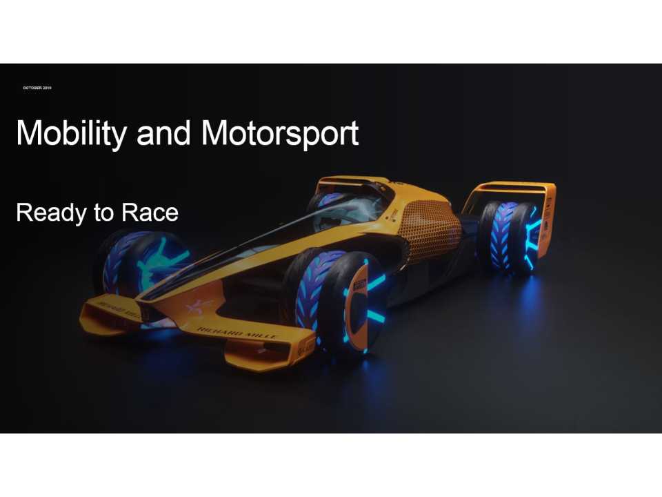 Mobilità e Formula 1 nel 2050: il futuro tra nuove tecnologie e innovazione