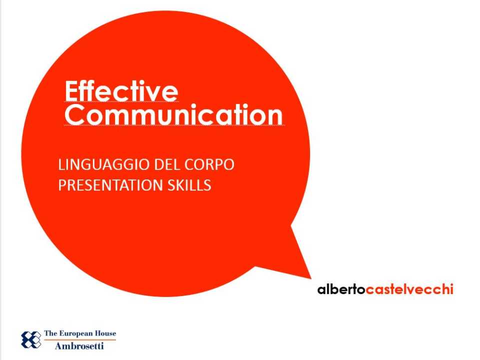 L'arte del Public Speaking: contenuti e linguaggio del corpo per comunicare con efficacia