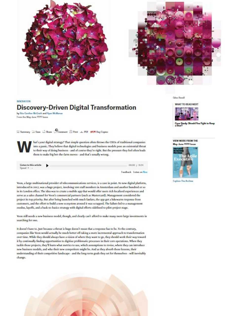 Discovery-Driven Digital Transformation