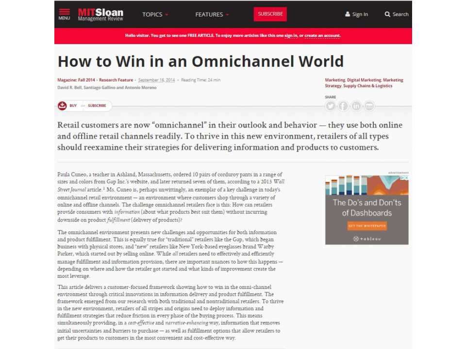How to win in an omnichannel world