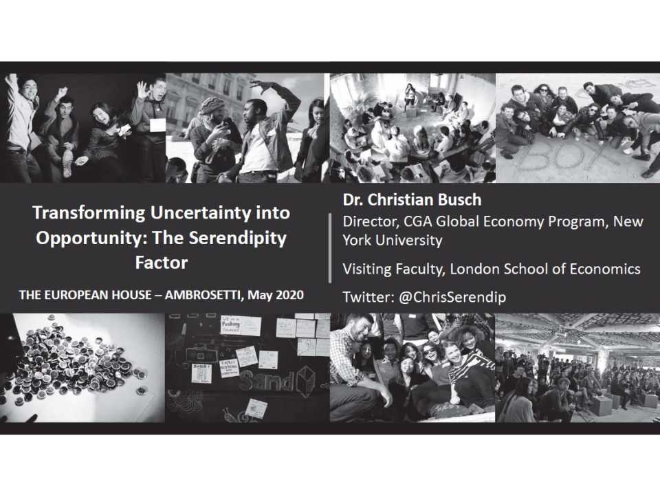 Transforming Uncertainty into Opportunity: The Serendipity Factor