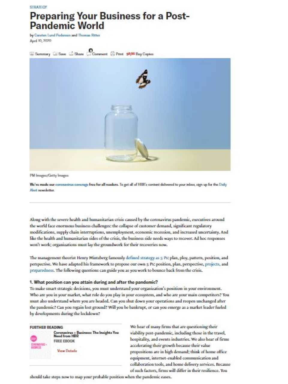 Preparing Your Business for a Post-Pandemic World