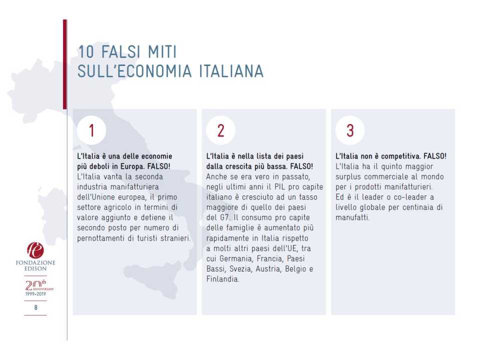 10 falsi miti sull'economia italiana