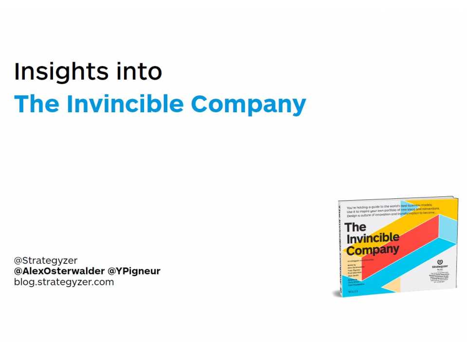 Insights into The Invincible Company