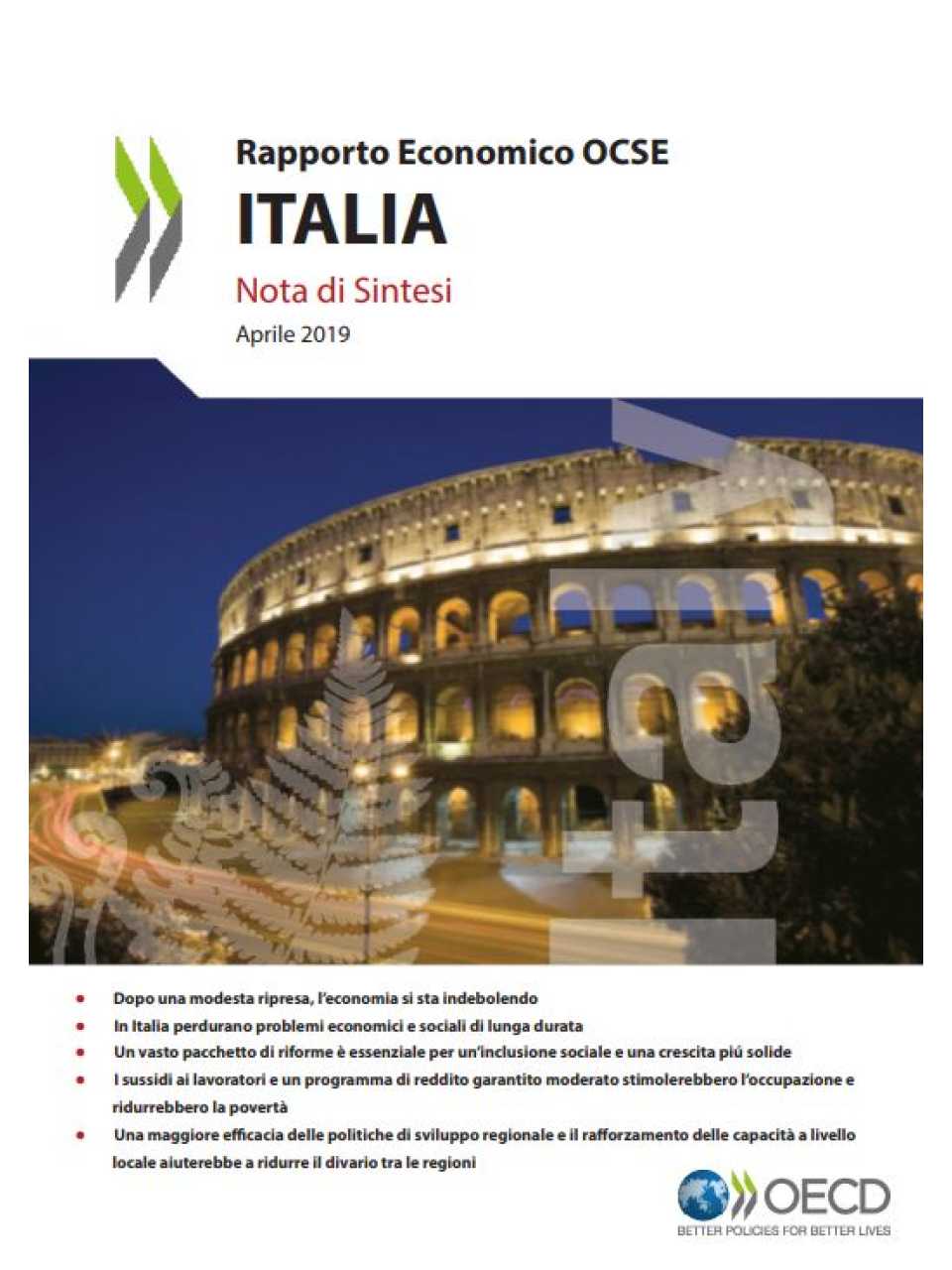 Rapporto Economico OCSE Italia