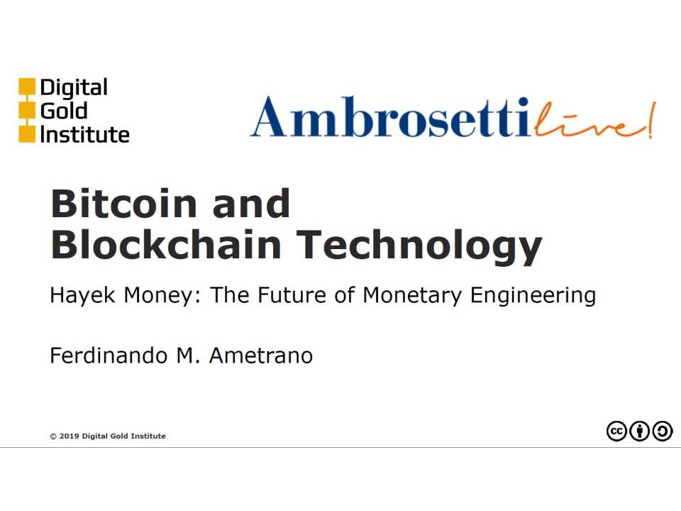 Bitcoin and Blockchain Technology