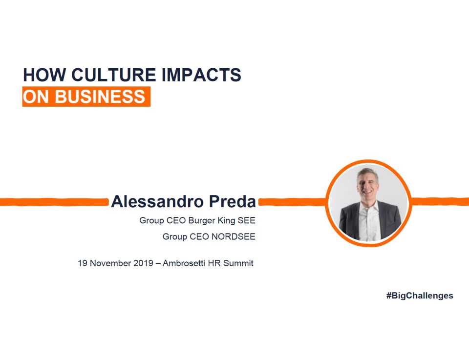 How culture impacts on business