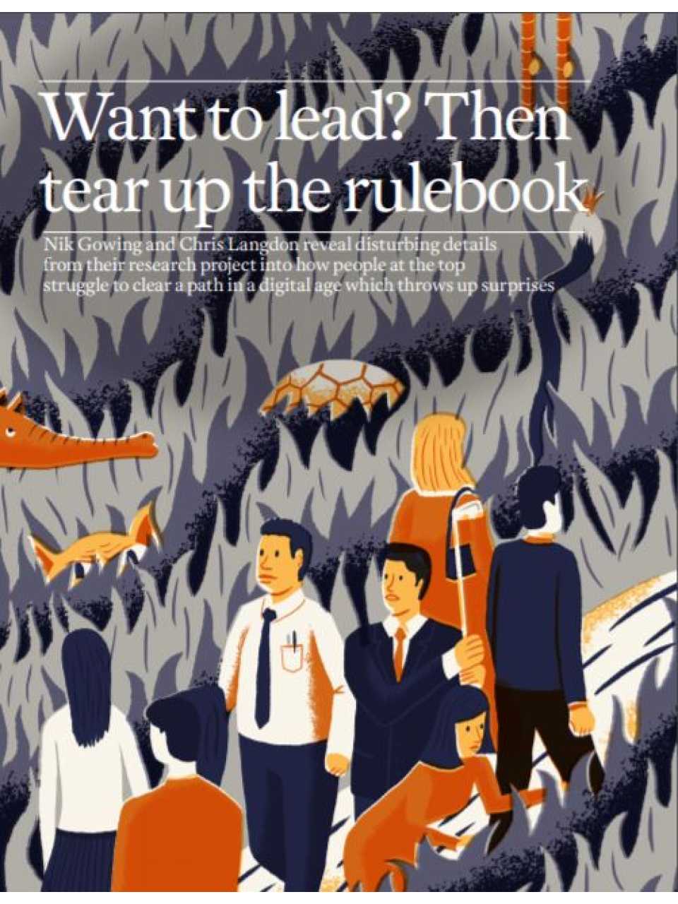 Want to lead? Then tear up the rulebook