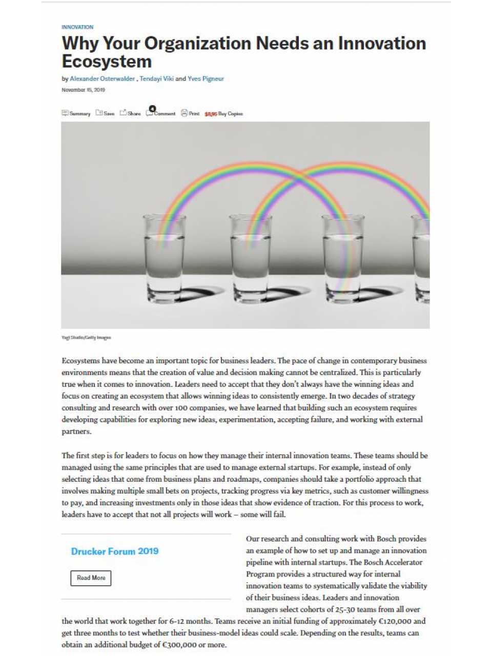 Why Your Organization Needs an Innovation Ecosystem