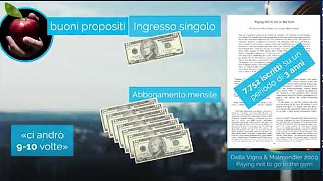 Perché paghiamo per non andare in palestra?