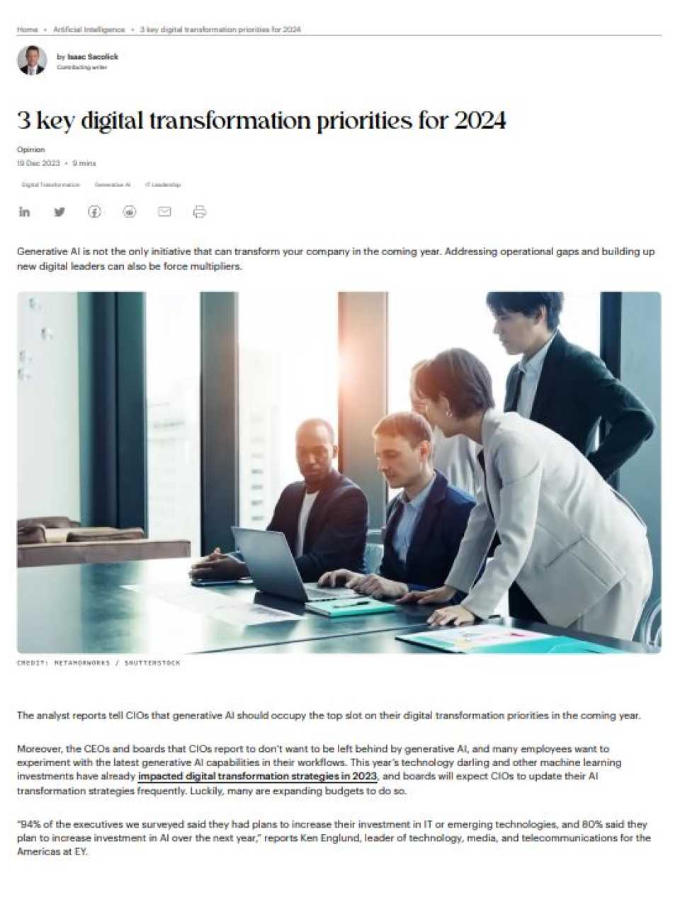 3 key digital transformation priorities for 2024