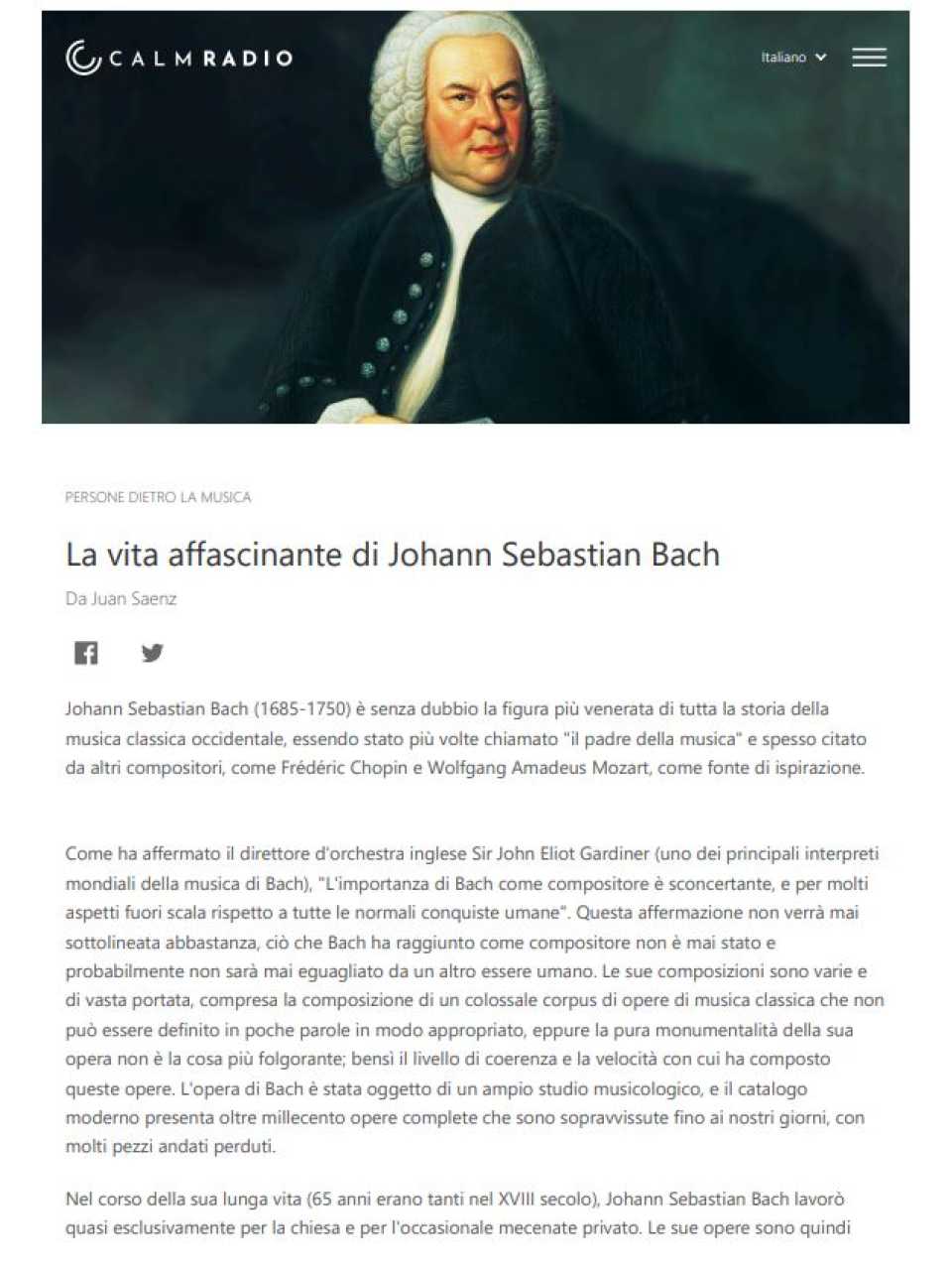 WEBINAR LIVE
Management insights from the best musicians: Bach, the specialist