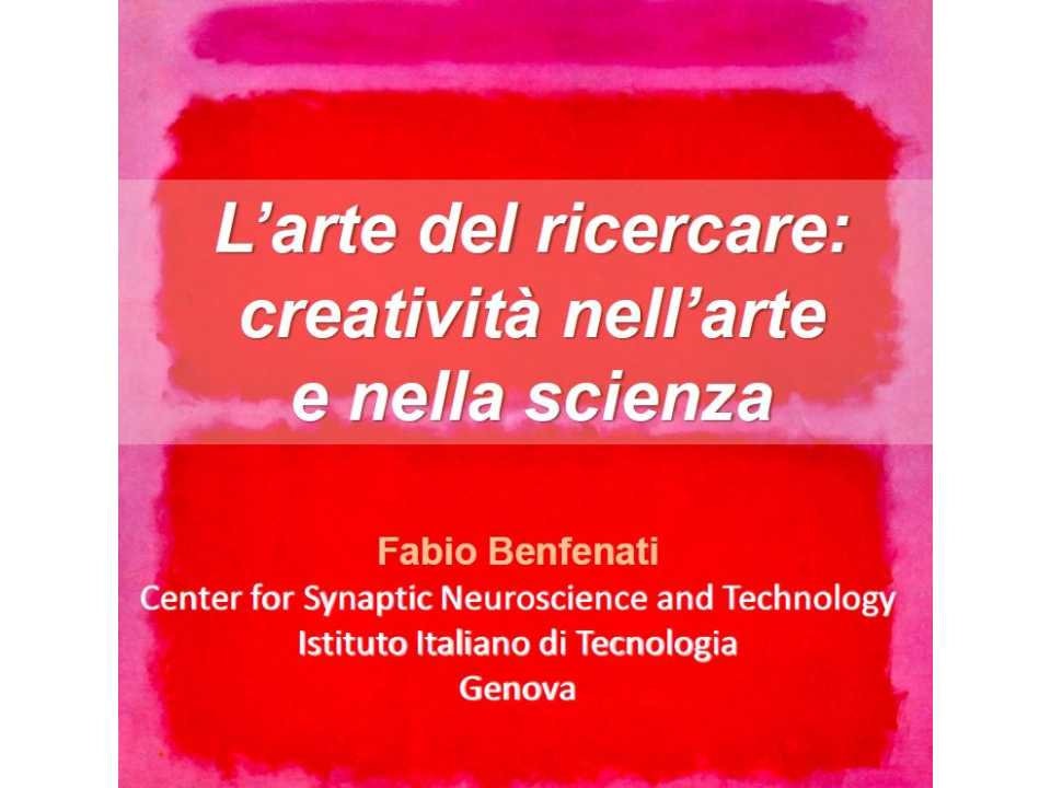 L'arte del ricercare: creatività nell'arte e nella scienza
