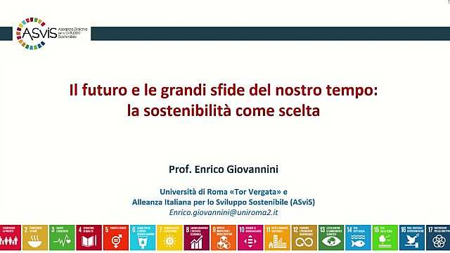 Oltre il grande disordine: intervento di Enrico Giovannini