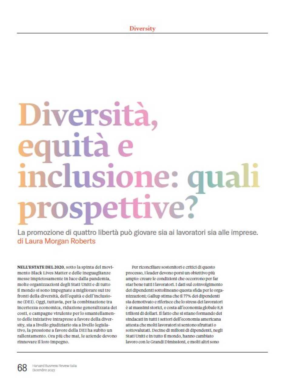 WEBINAR LIVE
WEBINAR LIVE FUORI PROGRAMMA
Women in leadership: esperienze di crescita professionale