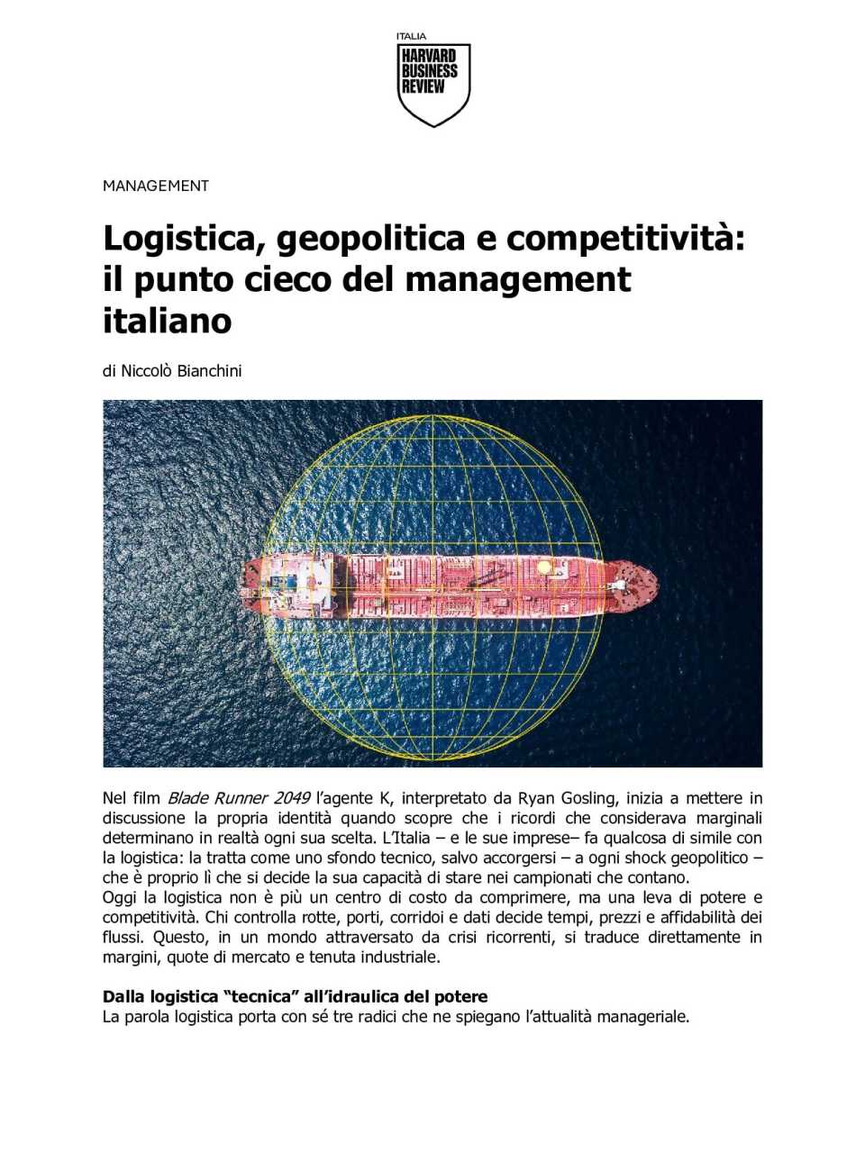 WEBINAR LIVE
Pressioni globali, decisioni nazionali: le traiettorie economiche dell’Italia