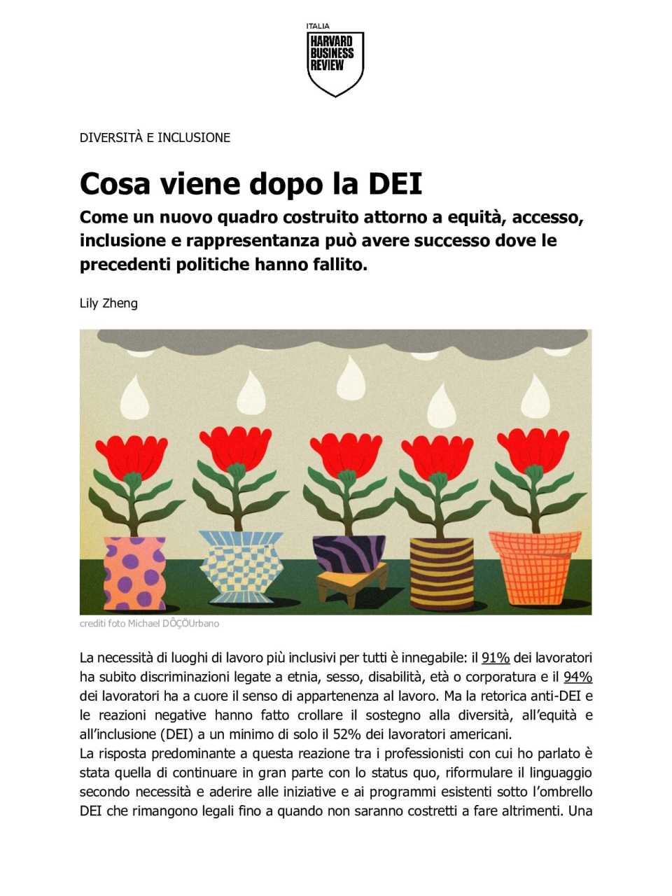 Cosa viene dopo la DEI