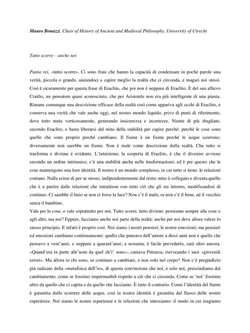 WEBINAR LIVE
Filosofia e management.
Costruire relazioni positive con gli altri. Il pensiero dei grandi, da Eraclito e Platone a Hume