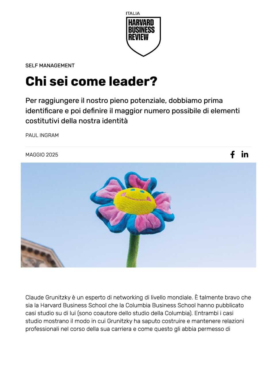 WEBINAR LIVE
L’arte di crescere: 7 passi per diventare leader