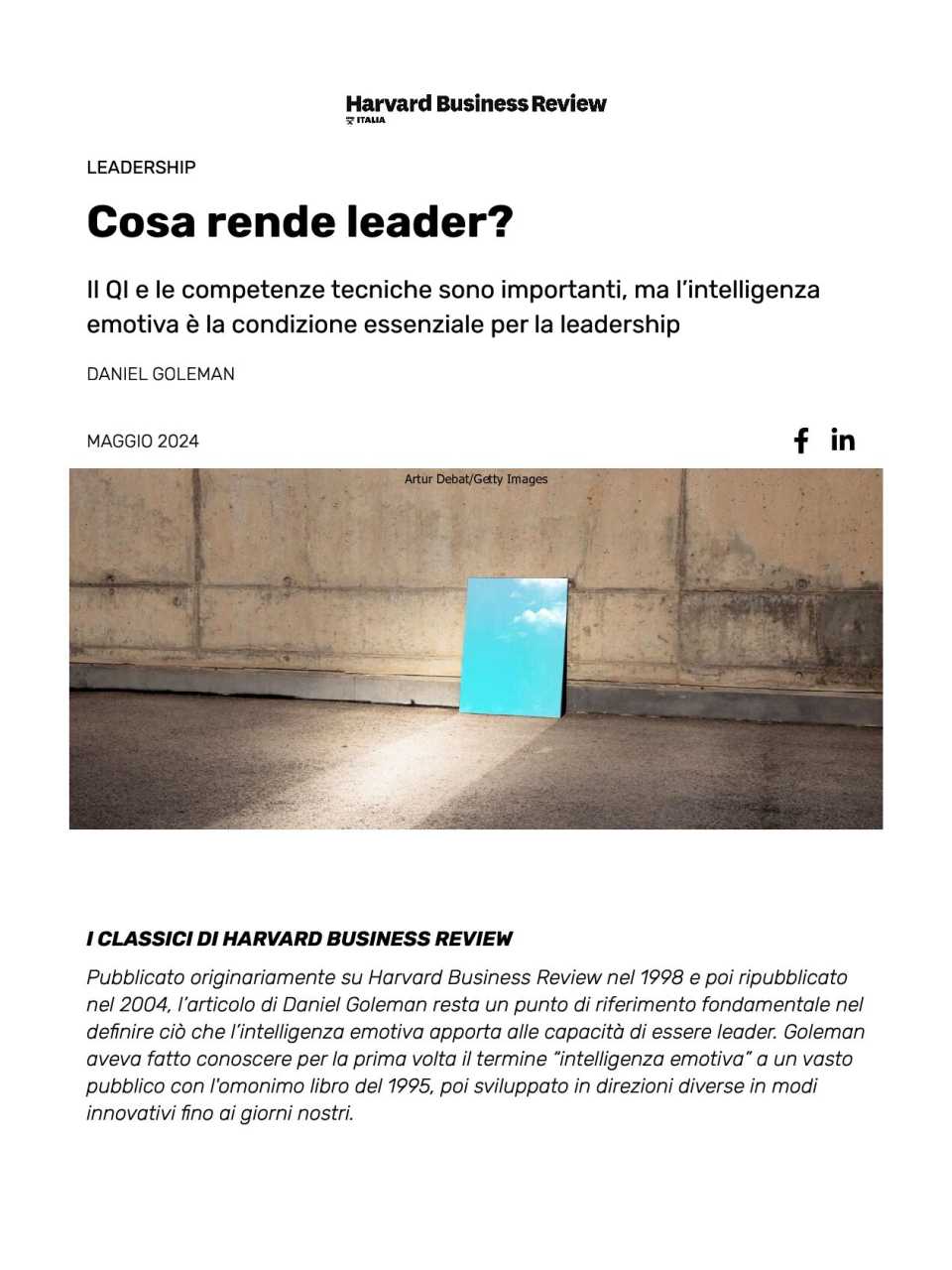 WEBINAR LIVE
Emotional Intelligence at work: team, training and culture