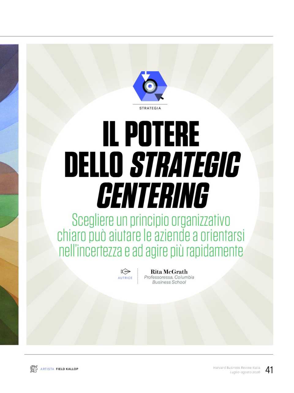 Il potere dello strategic centering