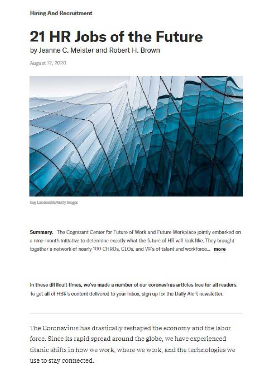 21 HR jobs of the future