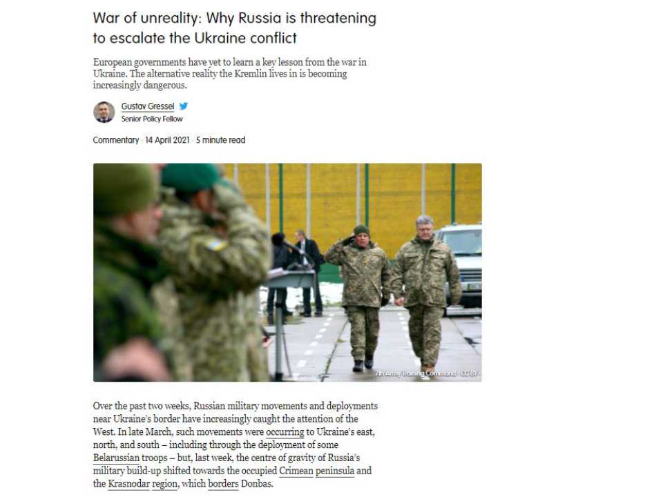 War of unreality: why Russia is threatening to escalate the Ukraine conflict